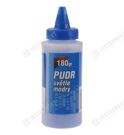 púder 180g svetlo modrý