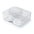 box organizér 15,6x14x5cm SQR KSQ15155-S429 transparentný plastový Kistenberg