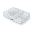 box organizér 19,3x14,7x3,5cm SQR KSQ20154-S429 transparentný plastový