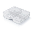 box organizér 15,6x14x3,5cm SQR KSQ15154-S429 transparentný plastový