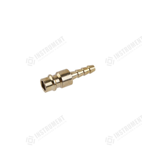 adaptér rýchlospojky 1/4"+trň 6mm mosadzný vzduch