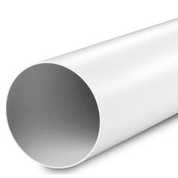 potrubie pevné plastové, kruhové Ø125mm; 0,5m