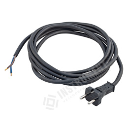 kábel napájací s vidlicou FSG 2x1,5mm 5,0m / flexo šnúra