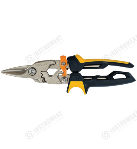 nožnice na plech rovné PowerGear žlté Fiskars 1027207