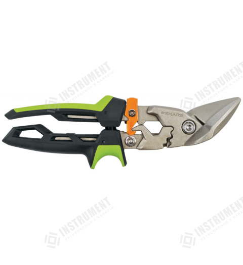 nožnice na plech pravé offsetové PowerGear zelené Fiskars 1027210