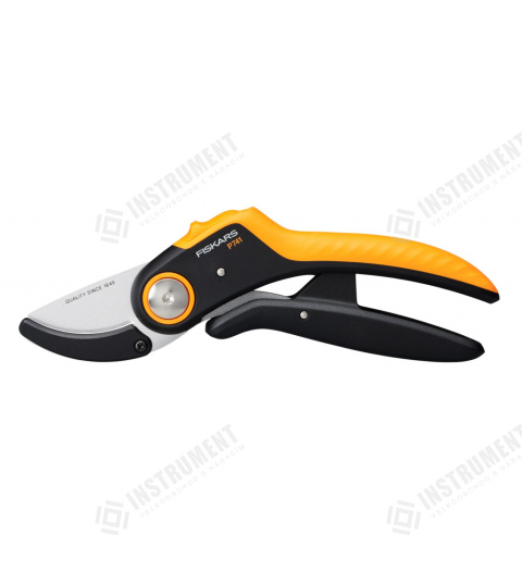 nožnice záhradné jednočepeľové Plus PowerLever P741 čierne Fiskars 1057171