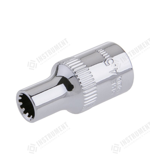 hlavica multilock 1/4" 4,5mm L25 CrV gola