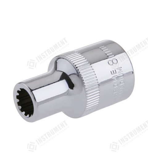 hlavica multilock 1/2" 8mm L38 CrV gola