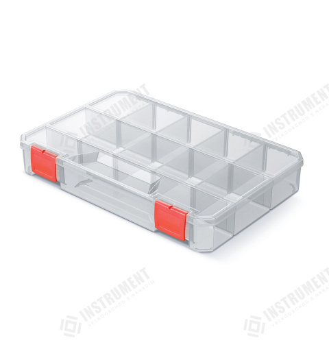 box organizér 27,5x18,6x4,1cm SQR BOX KSQ30204 transparentný Kistenberg