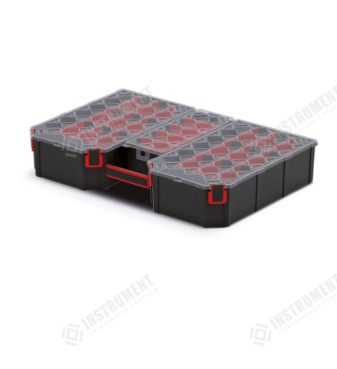 box organizér vysoký 57,7x39x10,5cm TAGER KTG604010S-S429 čierny