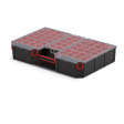 box organizér s krabičkami 57,7x39x10,5cm TAGER KTG604010B-S429 čierny