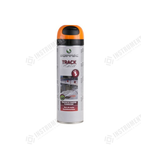 sprej fluorescenčný TRACKMARKER, 500ml, oranžový / spray