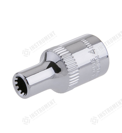 hlavica multilock 1/4" 4mm L25 CrV gola